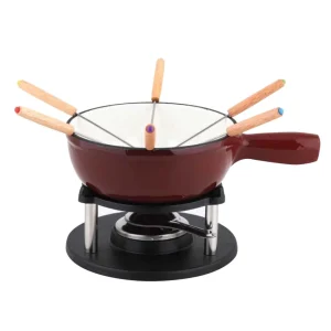 Koch ALPEN Fondueset rot