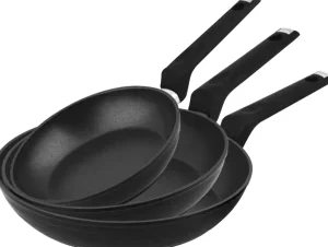 Koch MONHEIM 3-tlg. Pfannen Set schwarz