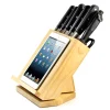 Koch PREMIUM 8tlg. Messerblock mit Tablet Halter, drehbar